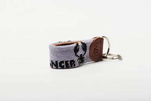 Cancer Needlepoint keychain