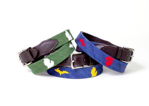 Custom Needlepoint Belt