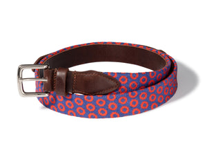 Fishman Donut Needlepoint Belt